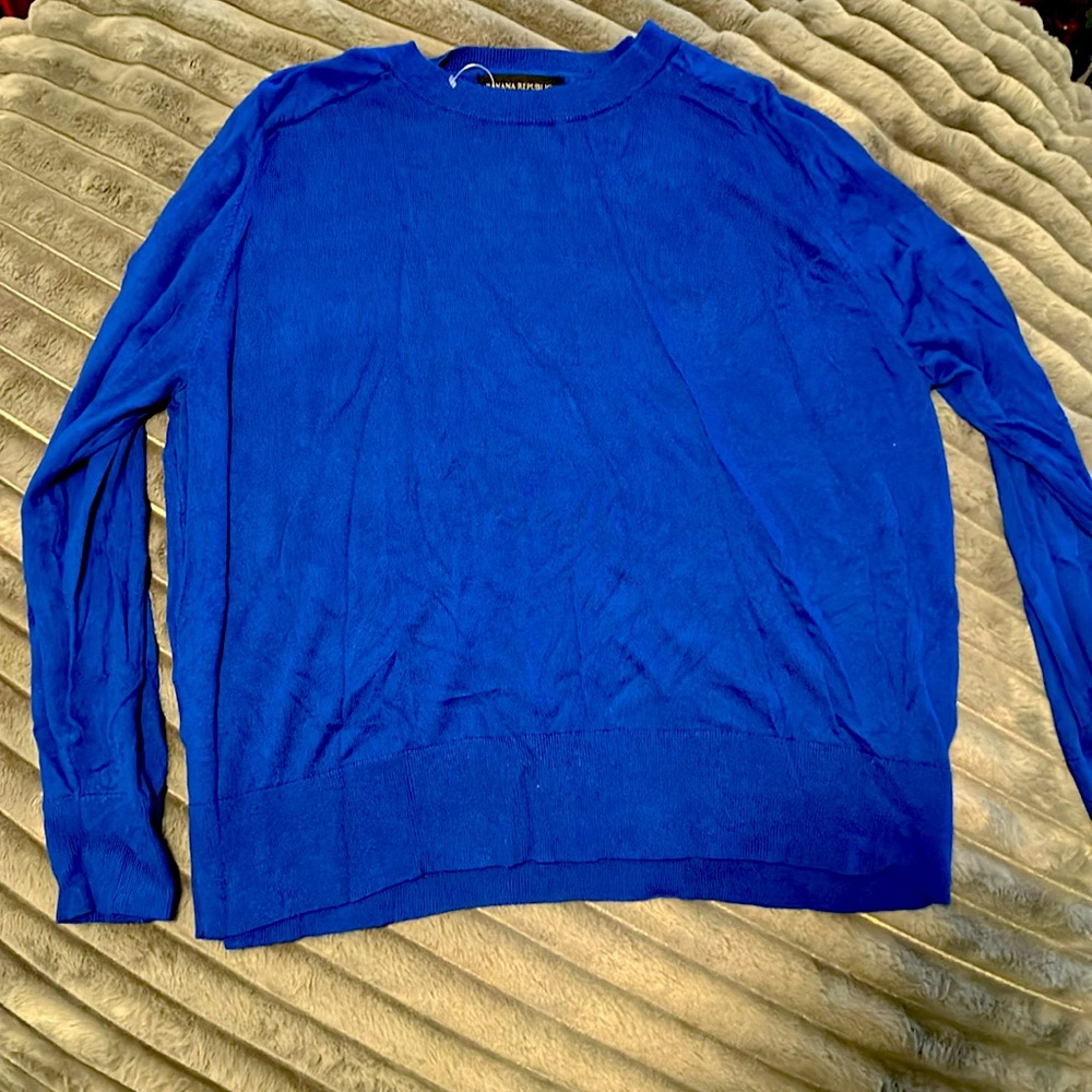 30% silk sweater from Banana Republic